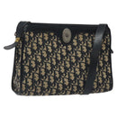 Christian Dior Trotter Canvas Shoulder Bag Navy Auth 116409-1