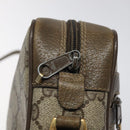 GUCCI GG Supreme Web Sherry Line Shoulder Bag PVC Beige 56 02 004 Auth 116410-19