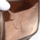 GUCCI GG Supreme Web Sherry Line Shoulder Bag PVC Beige 56 02 004 Auth 116410-11