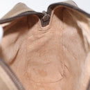 GUCCI GG Supreme Web Sherry Line Shoulder Bag PVC Beige 56 02 004 Auth 116410-20