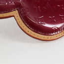 LOUIS VUITTON Vernis Pochette Papillon Shoulder Bag Purple M92270 Auth 116413AM-18