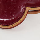LOUIS VUITTON Vernis Pochette Papillon Shoulder Bag Purple M92270 Auth 116413SAM-19