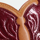 LOUIS VUITTON Vernis Pochette Papillon Shoulder Bag Purple M92270 Auth 116413AM-20