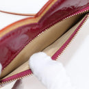 LOUIS VUITTON Vernis Pochette Papillon Shoulder Bag Purple M92270 Auth 116413AM-10