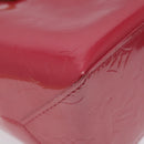 LOUIS VUITTON Monogram Vernis Reade PM Hand Bag Fran Boise M9132F Auth 116414AM-16