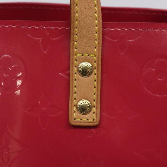 LOUIS VUITTON Monogram Vernis Reade PM Hand Bag Fran Boise M9132F Auth 116414AM