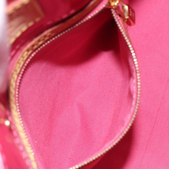 LOUIS VUITTON Monogram Vernis Reade PM Hand Bag Fran Boise M9132F Auth 116414V