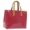 LOUIS VUITTON Monogram Vernis Reade PM Hand Bag Fran Boise M9132F Auth 116414V-1