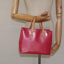 LOUIS VUITTON Monogram Vernis Reade PM Hand Bag Fran Boise M9132F Auth 116414V-22