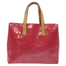 LOUIS VUITTON Monogram Vernis Reade PM Hand Bag Fran Boise M9132F Auth 116414V-13