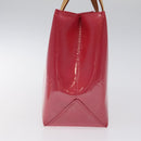 LOUIS VUITTON Monogram Vernis Reade PM Hand Bag Fran Boise M9132F Auth 116414V-4
