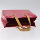 LOUIS VUITTON Monogram Vernis Reade PM Hand Bag Fran Boise M9132F Auth 116414V-6