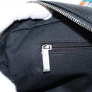 CHANEL Matelasse Chain Shoulder Bag Tweed Leather White Silver CC Auth 116419SM-30