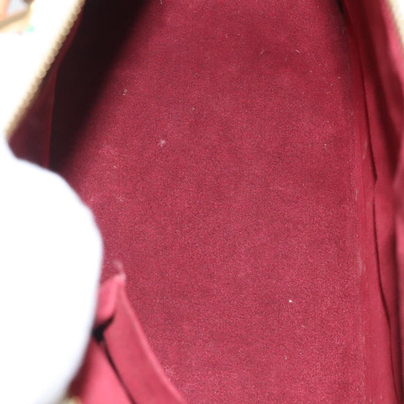 LOUIS VUITTON Monogram Multicolor Alma Hand Bag White M92647 LV Auth 116430A