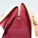 LOUIS VUITTON Monogram Multicolor Alma Hand Bag White M92647 LV Auth 116430A-20