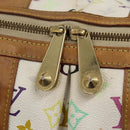 LOUIS VUITTON Monogram Multicolor Courtney GM Bag 2way White M40260 Auth 116431-10