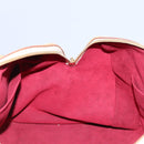 LOUIS VUITTON Monogram Multicolor Courtney GM Bag 2way White M40260 Auth 116431-18