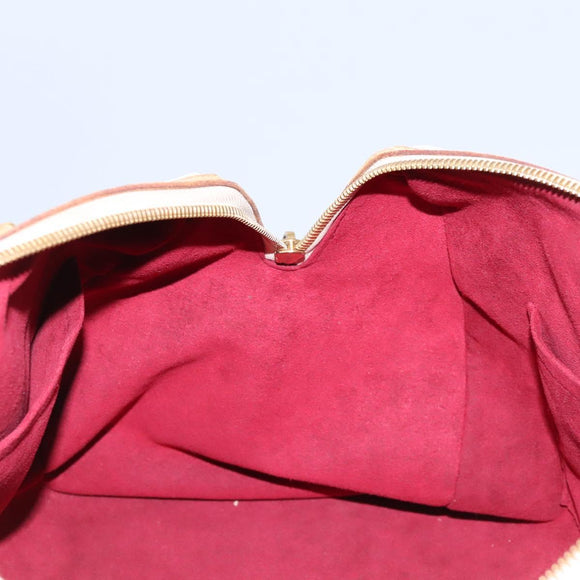 LOUIS VUITTON Monogram Multicolor Courtney GM Bag 2way White M40260 Auth 116431