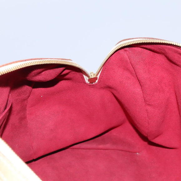 LOUIS VUITTON Monogram Multicolor Courtney GM Bag 2way White M40260 Auth 116431