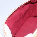 LOUIS VUITTON Monogram Multicolor Courtney GM Bag 2way White M40260 Auth 116431-20