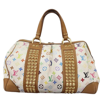 LOUIS VUITTON Monogram Multicolor Courtney GM Bag 2way White M40260 Auth 116431 - 0