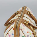 LOUIS VUITTON Monogram Multicolor Courtney GM Bag 2way White M40260 Auth 116431-6
