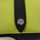 LOUIS VUITTON Square Pouch Color Blocks Pouch Taurillon M00739 LV Auth 116440-18