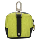 LOUIS VUITTON Square Pouch Color Blocks Pouch Taurillon M00739 LV Auth 116440-2