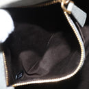 Miu Miu Shoulder Bag Suede Light Blue Gold Auth 116443-22