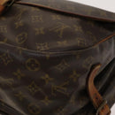 LOUIS VUITTON Monogram Saumur 35 Shoulder Bag M42254 LV Auth 116447-17