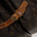 LOUIS VUITTON Monogram Saumur 35 Shoulder Bag M42254 LV Auth 116447-8