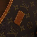 LOUIS VUITTON Monogram Saumur 35 Shoulder Bag M42254 LV Auth 116447-21