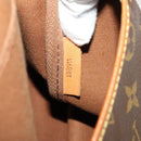 LOUIS VUITTON Monogram Saumur 35 Shoulder Bag M42254 LV Auth 116447-12