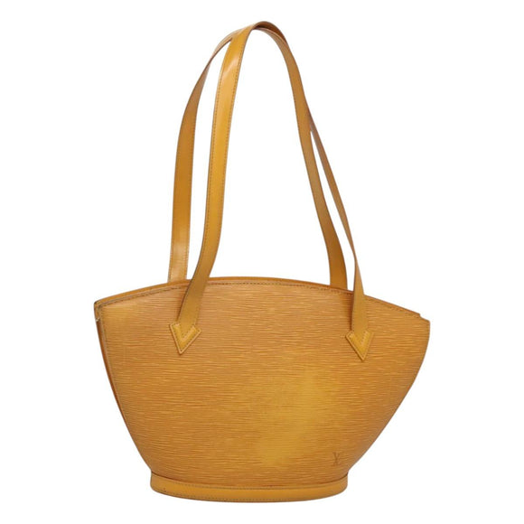 LOUIS VUITTON Epi Saint Jacques Poignees Long Bag Yellow M52339 LV Auth 116451
