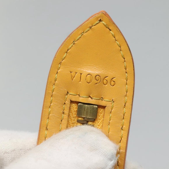 LOUIS VUITTON Epi Saint Jacques Poignees Long Bag Yellow M52339 LV Auth 116451