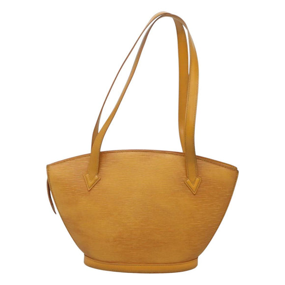 LOUIS VUITTON Epi Saint Jacques Poignees Long Bag Yellow M52339 LV Auth 116451