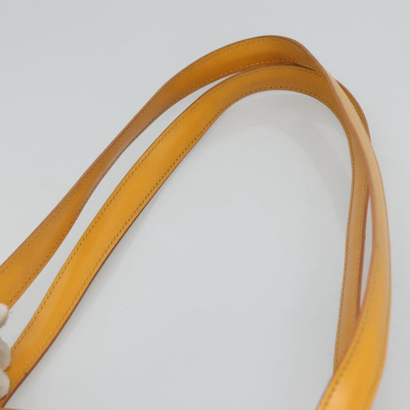 LOUIS VUITTON Epi Saint Jacques Poignees Long Bag Yellow M52339 LV Auth 116451