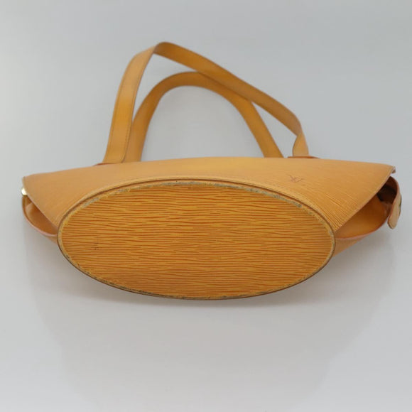 LOUIS VUITTON Epi Saint Jacques Poignees Long Bag Yellow M52339 LV Auth 116451