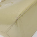 LOUIS VUITTON Monogram Vernis Wilshire MM Hand Bag Broncorail M91441 Auth 116453-14