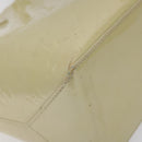 LOUIS VUITTON Monogram Vernis Wilshire MM Hand Bag Broncorail M91441 Auth 116453-16