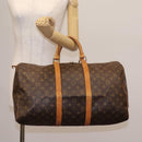LOUIS VUITTON Monogram Keepall 50 Boston Bag M41426 LV Auth 116455-22