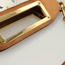 LOUIS VUITTON Monogram Multicolor Judy PM Shoulder Bag White M40257 Auth 116458-7
