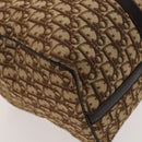 Christian Dior Trotter Canvas Boston Bag Brown Auth 116464-16