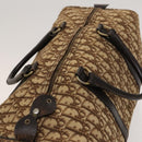 Christian Dior Trotter Canvas Boston Bag Brown Auth 116464-6