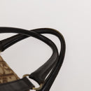 Christian Dior Trotter Canvas Boston Bag Brown Auth 116464-8