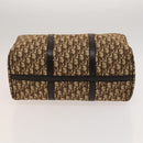 Christian Dior Trotter Canvas Boston Bag Brown Auth 116464-5