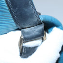 LOUIS VUITTON Epi Petit Noe Shoulder Bag Bicolor Black Blue M44152 Auth 116467-12