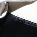 BALLY Quilted Chain Shoulder Bag Leather Beige Auth 116474-25