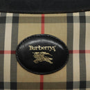 Burberrys Nova Check Shoulder Bag Canvas Beige Auth 116476-15