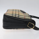 Burberrys Nova Check Shoulder Bag Canvas Beige Auth 116476-4